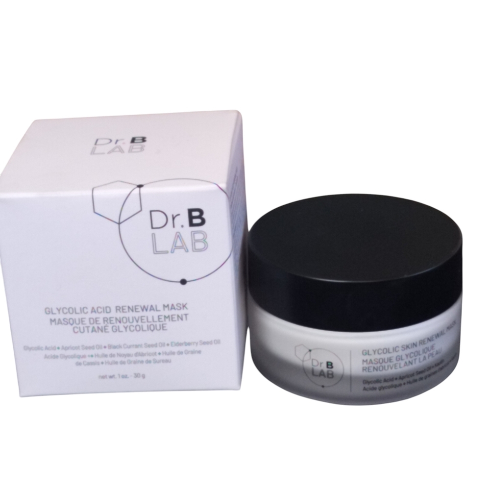 Dr. B Lab Glycolic Acid Renewal Mask - White